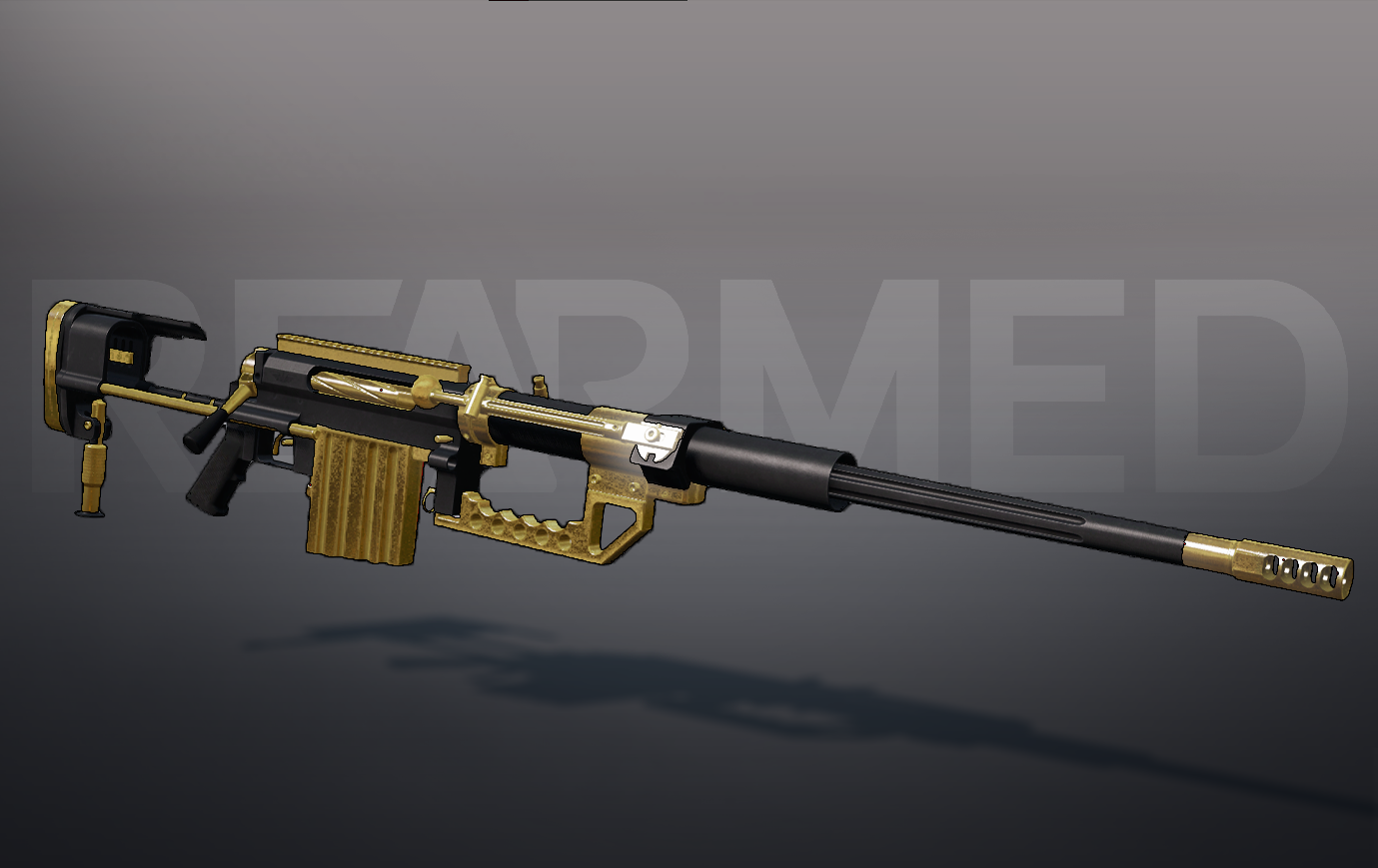 DayZ Rearmed M200 - Gold Trim